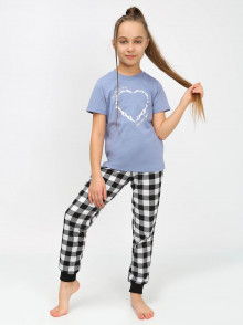 Пижама для девочки (футболка, брюки)